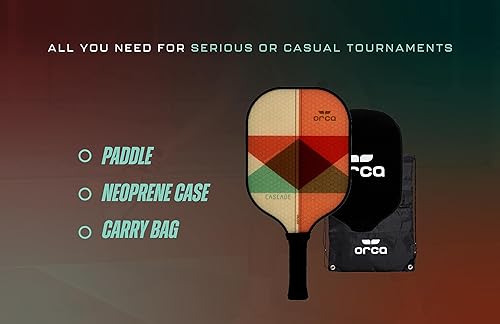 Vista 10 de Orca Pickleball Paddles, Performance Series Pickleball Paddles Designed for Control and Precision, USA Pickleball Approved