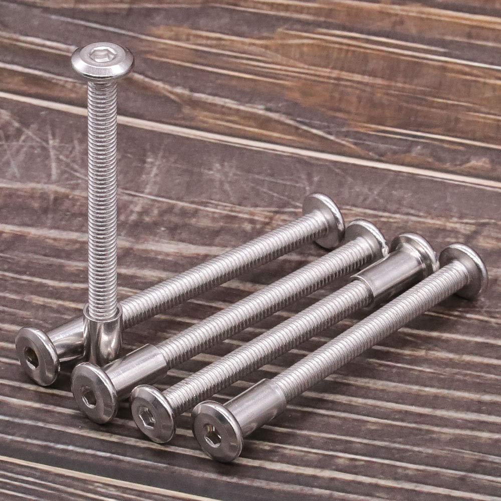 Stainless Steel Furniture Screws - 15 Sets -3