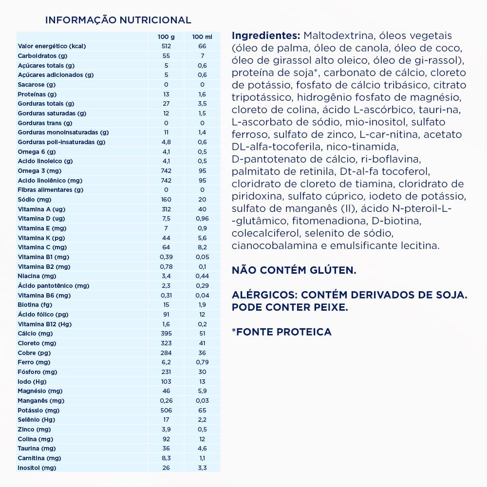 Primeira Infância: Aptanutri Soja 3 800g - 1-3 anos
