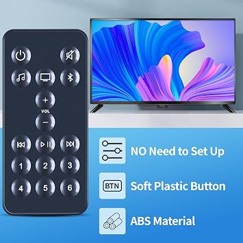 Replacement Remote Control for Bose Soundbar 900 600 500 (795373)