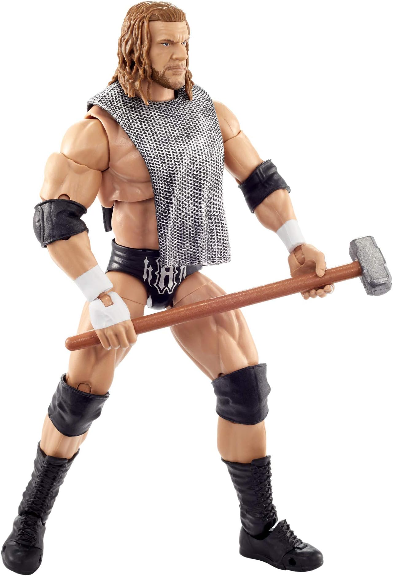 WWE Triple H Ultimate Edition Wave 3 Multiple-Pose 6-inch Action Figure with Entrance Gear, Extra Heads & Swappable Hands ​