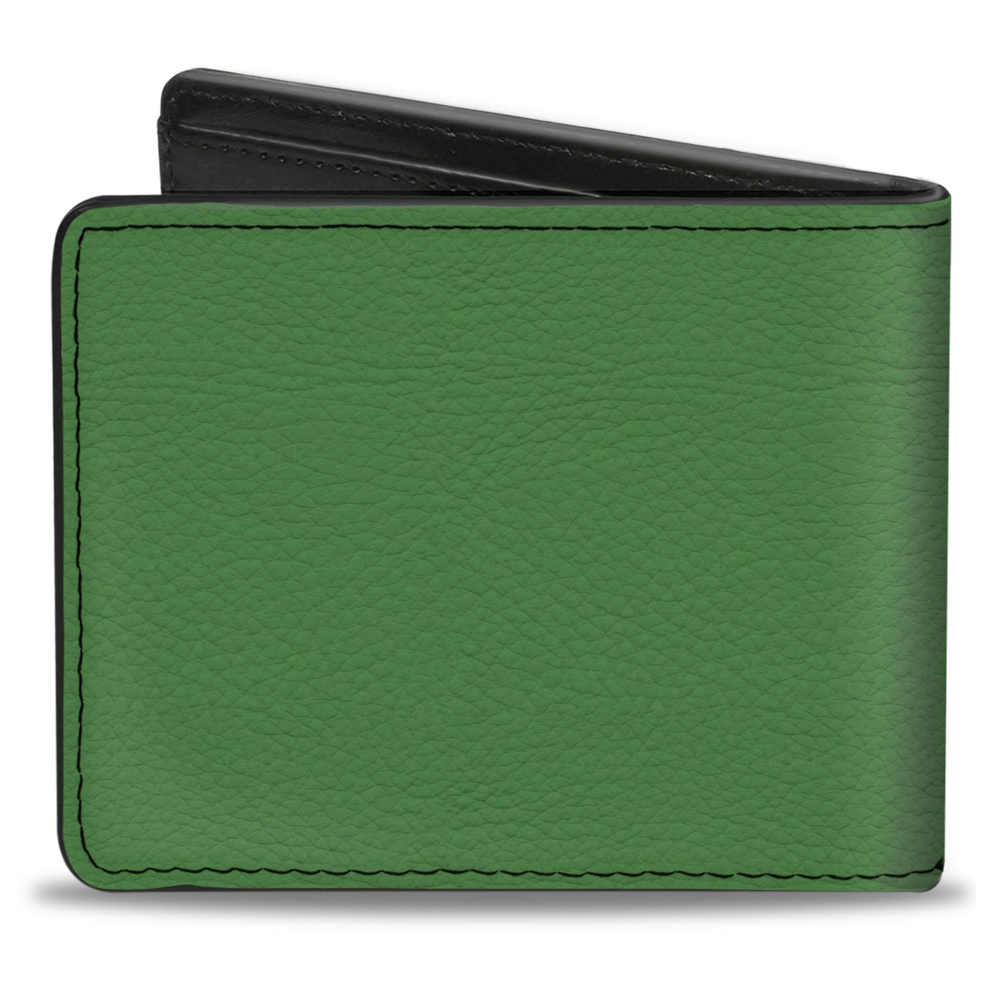 Buckle-Down Men's Wallet, Bifold, St Paddy Green, Vegan Leather, Multi, 4.0