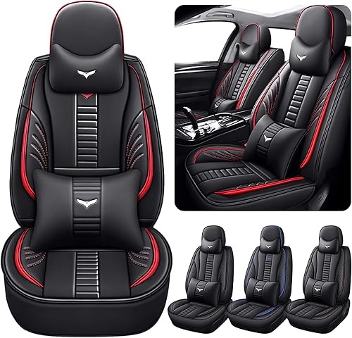 Fundas protectoras de asiento de automóvil de 2 asientos de lujo para Chevy Cruze 2011-2019, diseño de bolsa de almacenamiento trasera, almohada