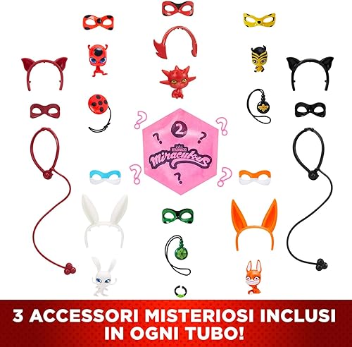 Miniatura 5 de Miraculous Ladybug Magic Heroez Reveal - Muñeca que cambia de color  Marinette se transforma en disfraces sorpresa con esta muñeca de revelación de