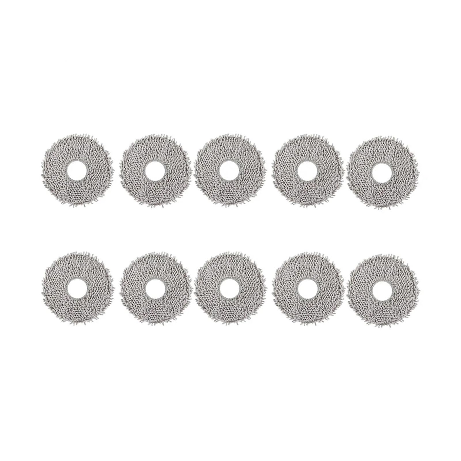 VIXWDRUTY Compatible For Xiaomi，All-in-One B101CN Mop Cloth Robot Vacuum，Compatible For Dreame，L10s Ultra S10 S10 Pro X10 Mop Pads Holder Accessories(10pcs mop pad)