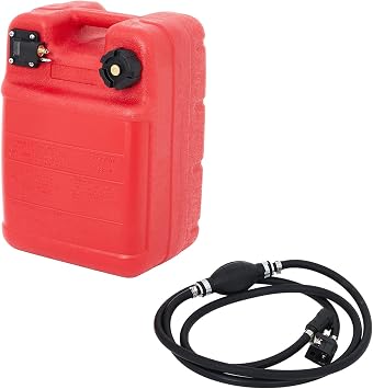 GarveeLife 6 Gallon Marine Tank, Marine Boat Tank with I-Shaped Handle, 24 L Marine Transfer Tank with Hose