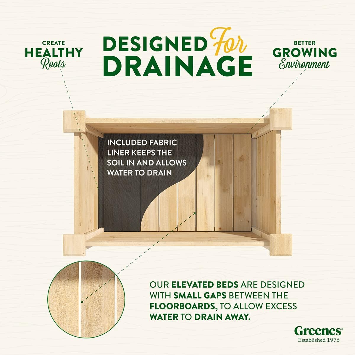 Natural Cedar Elevated Garden Bed for Outdoor Spaces