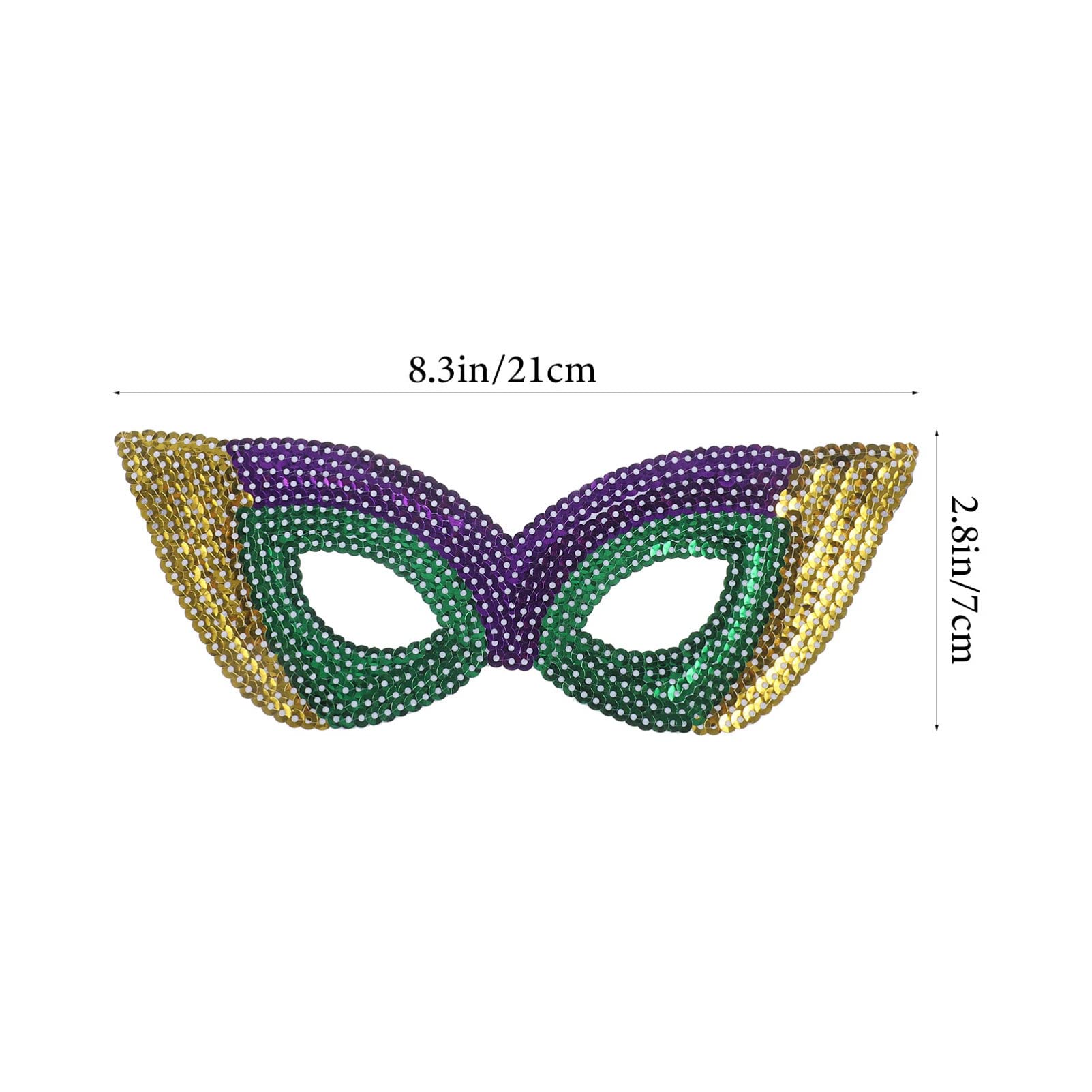 ABOOFAN 5 Juegos De De Mascarada Vintage Para Carnaval Mardi Gras Cosplay De Fiesta Para Mujer 6 Piezas X 5