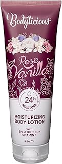 لوشن للجسم برائحة الورد والفانيليا سعة 263 مل من بوديليشوس