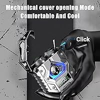 Vista 7 de Auriculares inalámbricos H09 Bluetooth 5.3 con batería de larga duración, cancelación de ruido ambiental, IPX7 impermeable, sonido estéreo de alta