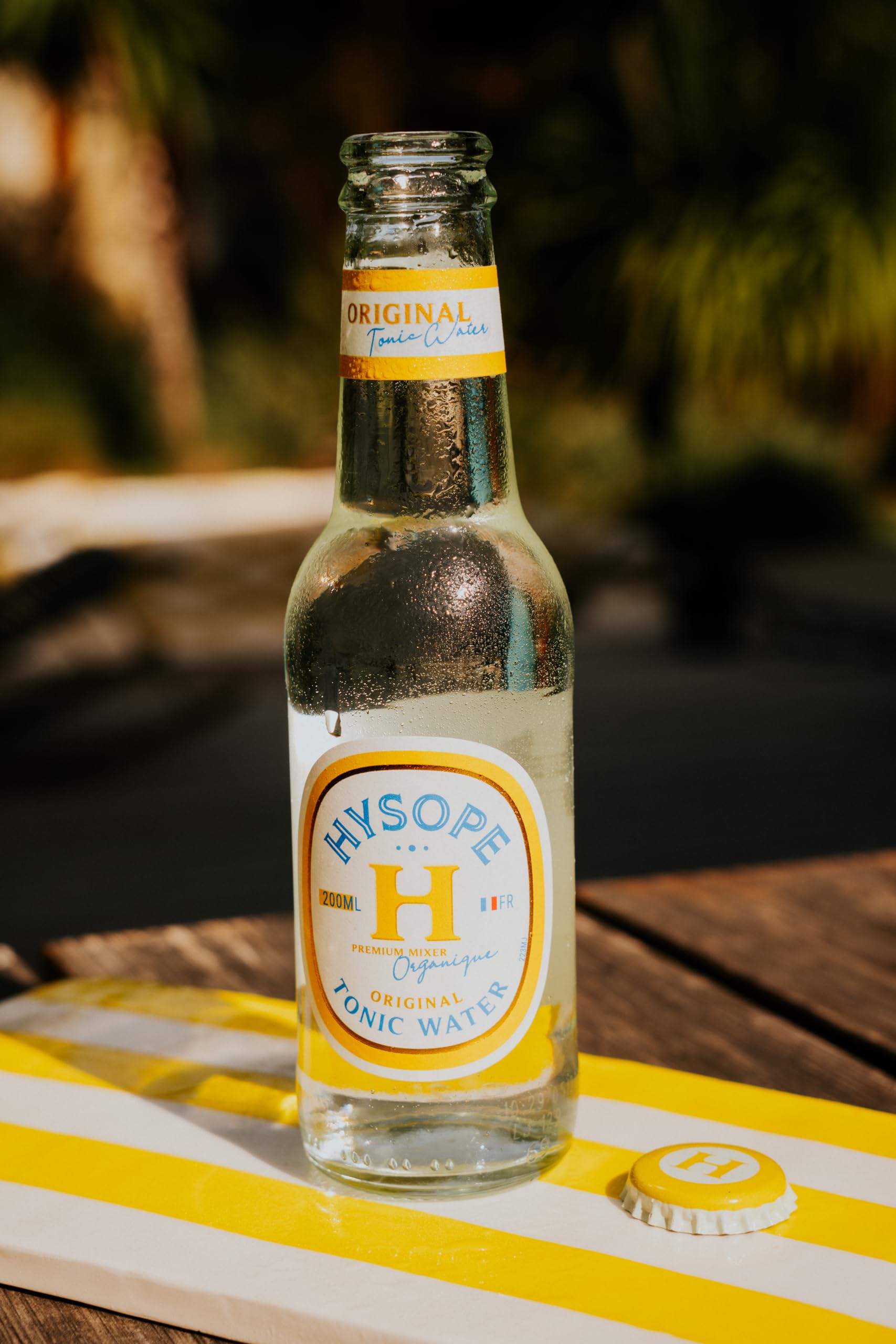 HYSOPE Tonic Water Original – Origine France – Premium Mixer Bio – Idéal en cocktail - Notes d'orange amère - 24 x 20cl