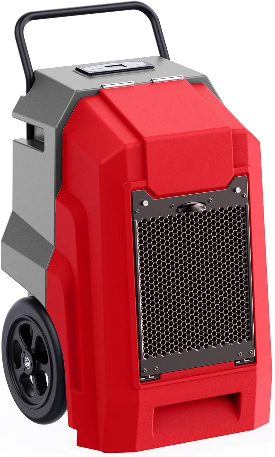 MOUNTO 180Pints LGR Industrial Dehumidifier with Pump and Drain Hose, Portable Commercial Dehumidifier with Wheels for Home, Basements, Garages, and Job Sites (Red) product image