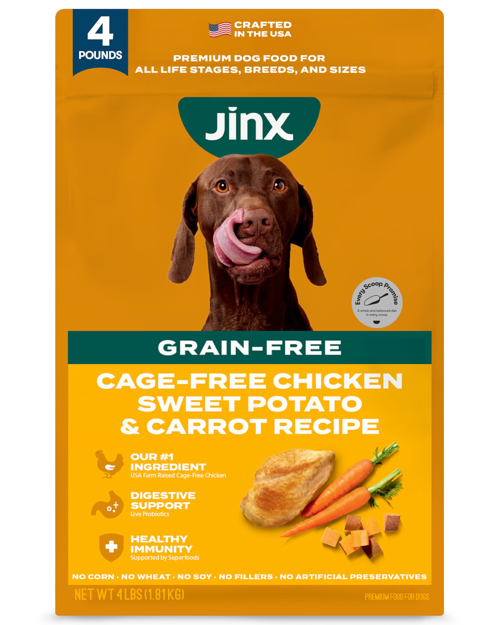 Jinx Premium Grain-Free Dry Dog Food