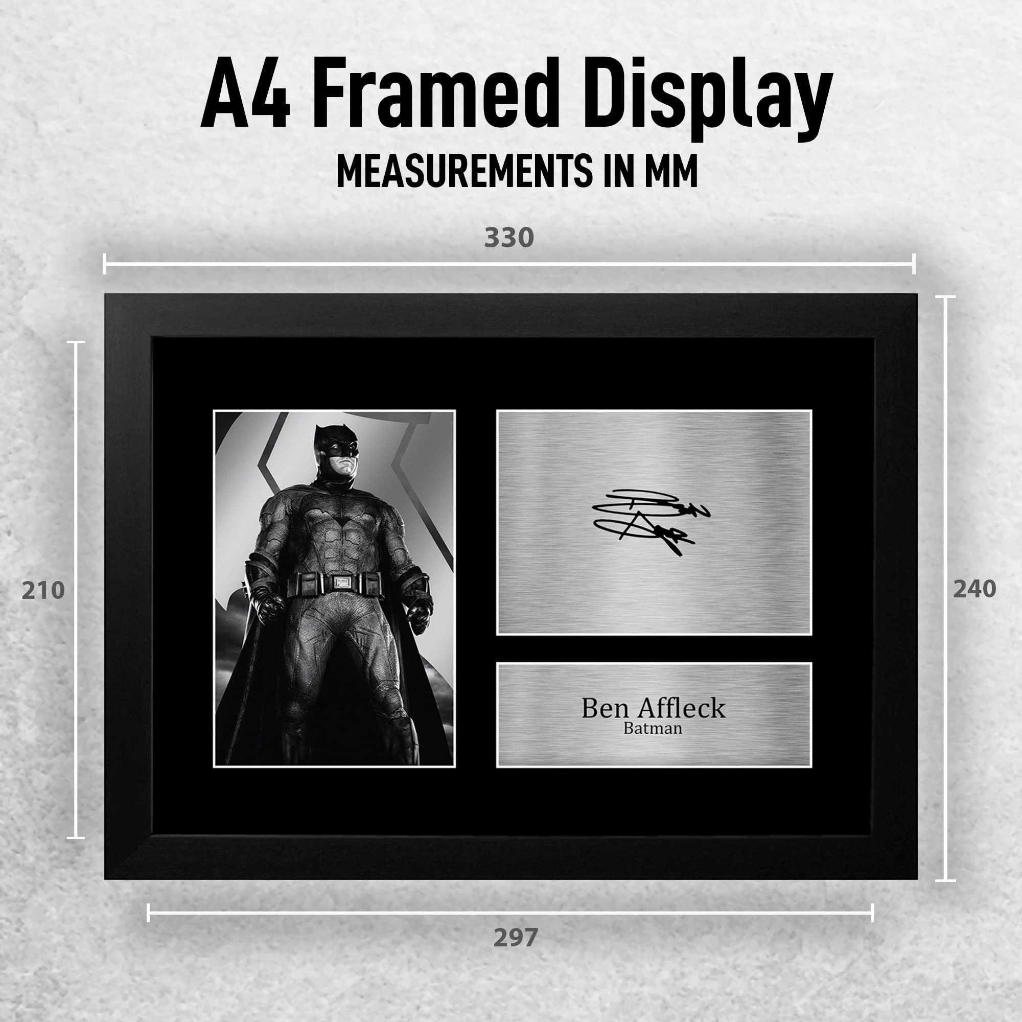 Fantastic Four Autogramm Foto A4 Gerahmt - Film Memorabilien Geschenk