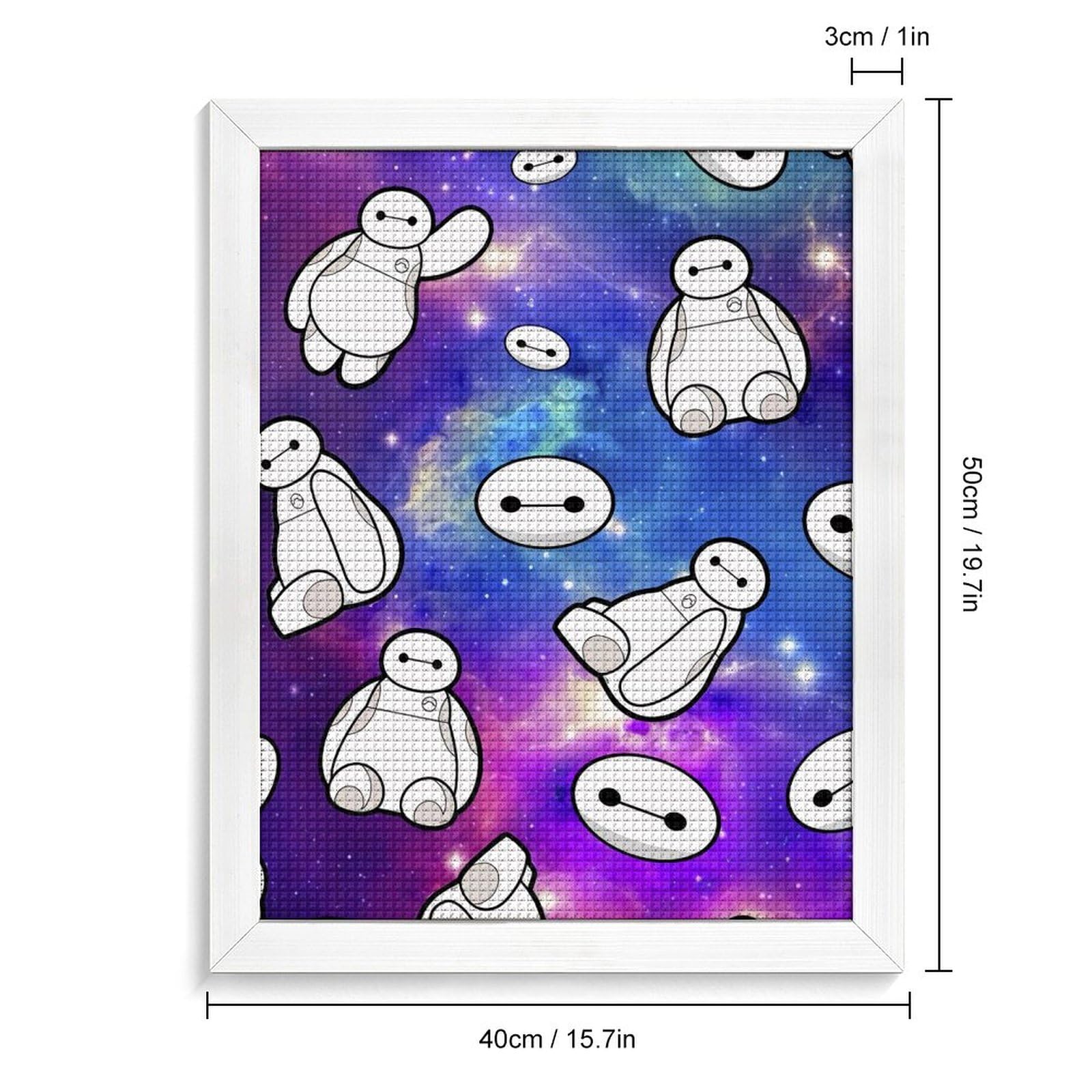 Amazon | ベイマックス ダイヤモンドアート ダイヤモンド絵画 5D