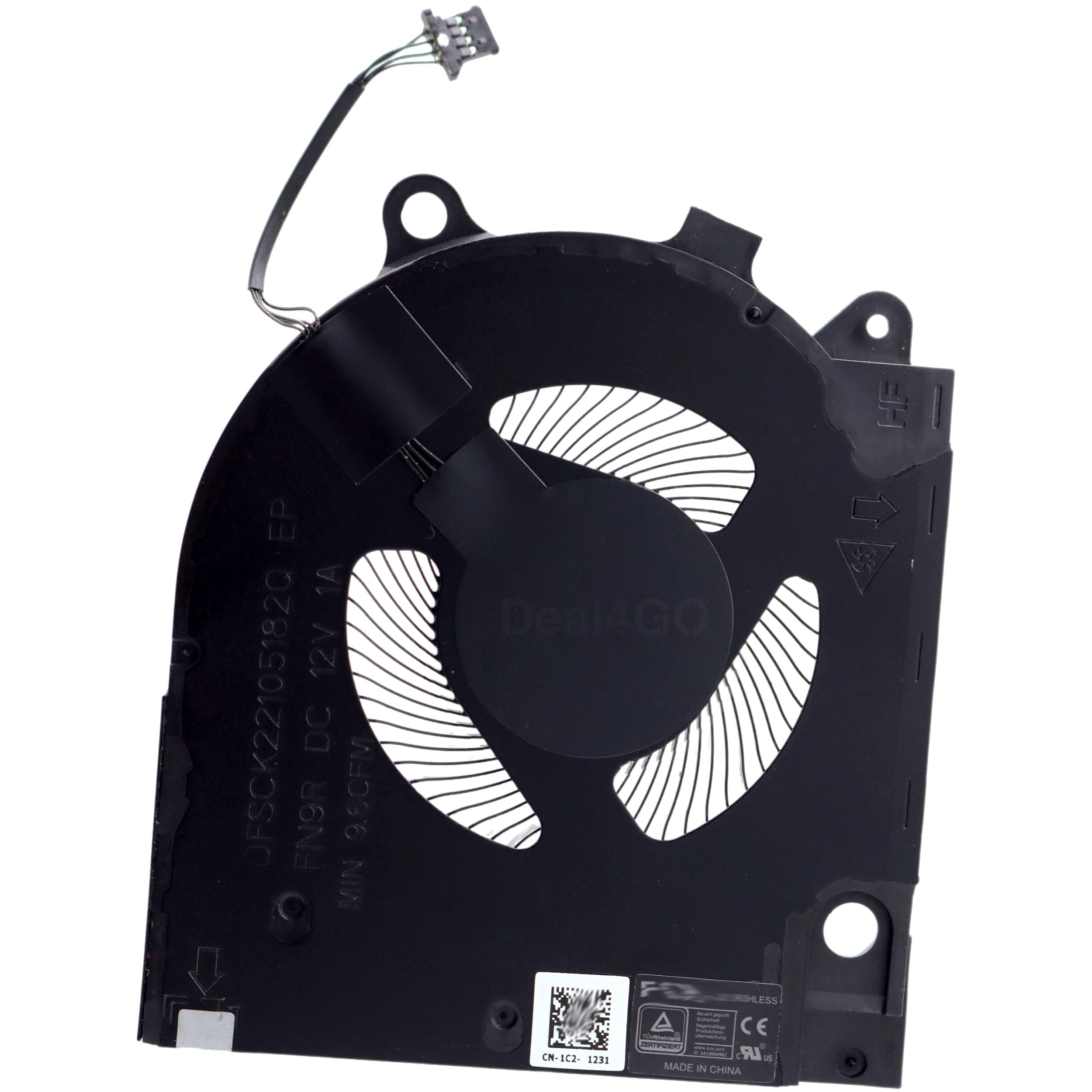Amazon.com: Deal4GO 12V CPU Cooling Fan Replacement for Dell G15