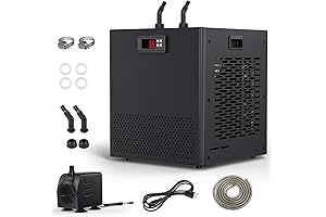 Vevor Water Chiller: 79Gal 1/3 HP Water Chiller for Hydroponics, Home Use,...