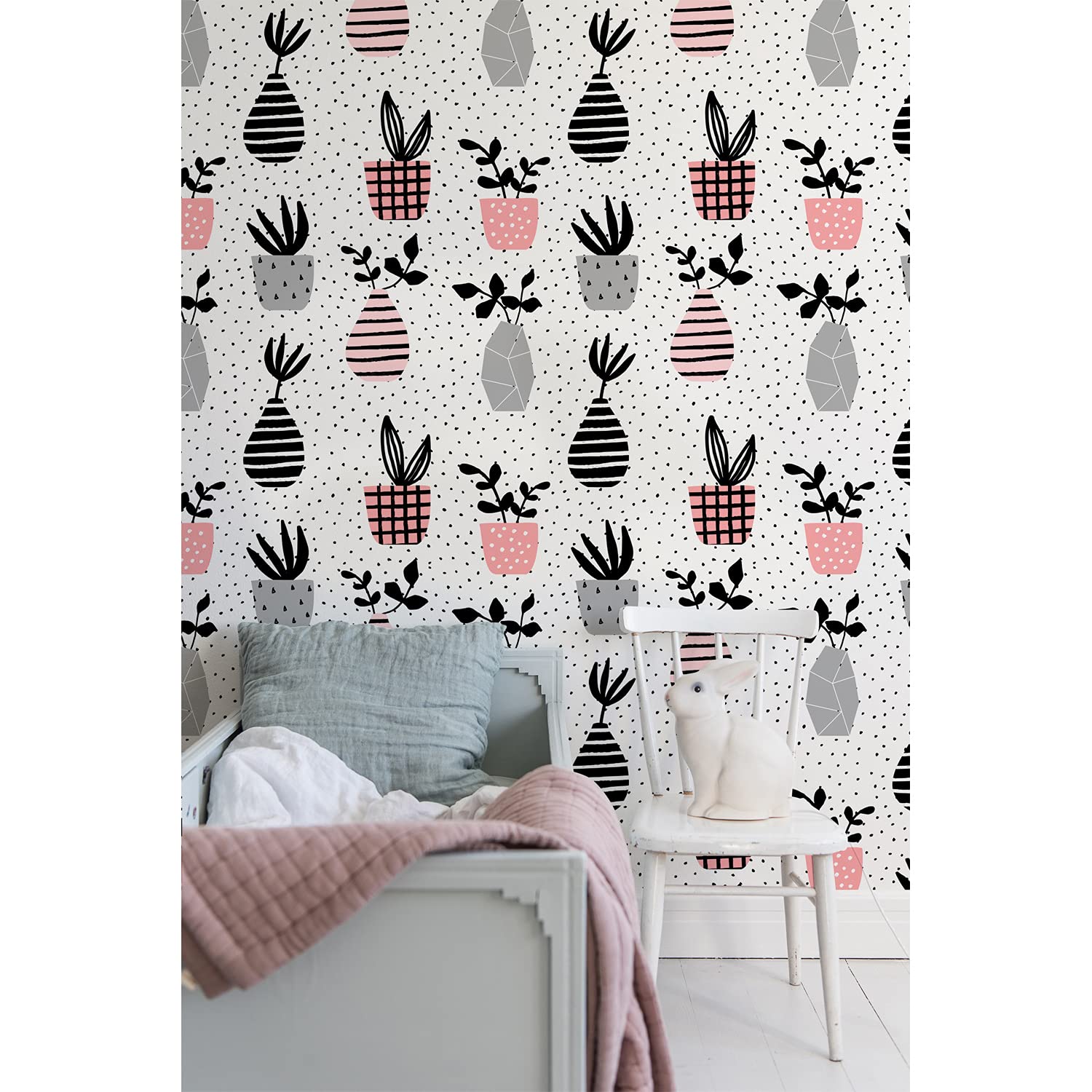 Pegatina pared dormitorio fotomurale 104x70 cm decoración hogar