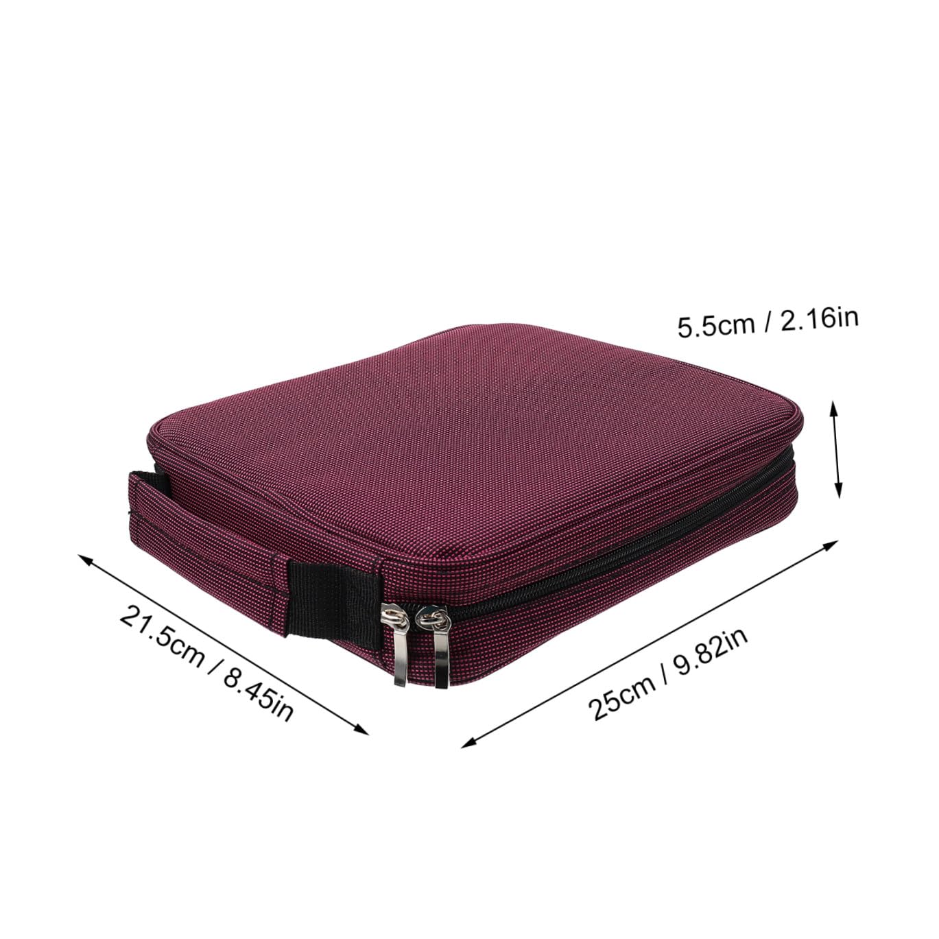 Ciieeo 1pezzi Astuccio Per Matite Cerniera Per Studenti Astuccio Manico Custodia Per Penne Tasche Multiple Porta Cancelleria Organizzato