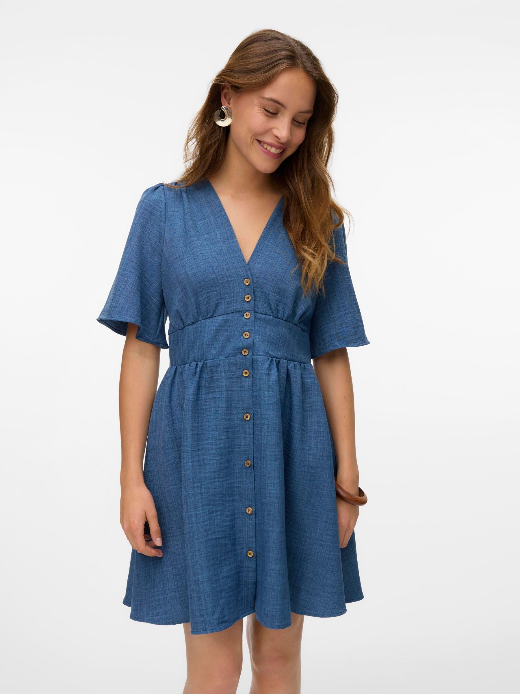 VERO MODA Female Kleid VMMELANEY Kurzes Kleid