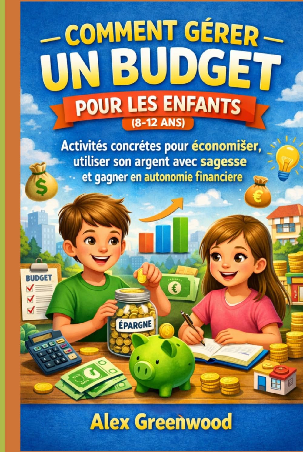 COMMENT GÉRER UN BUDGET POUR LES ENFANTS (8-12 ANS): Activités concrètes pour économiser, utiliser son argent avec sagesse et gagner en autonomie financière.