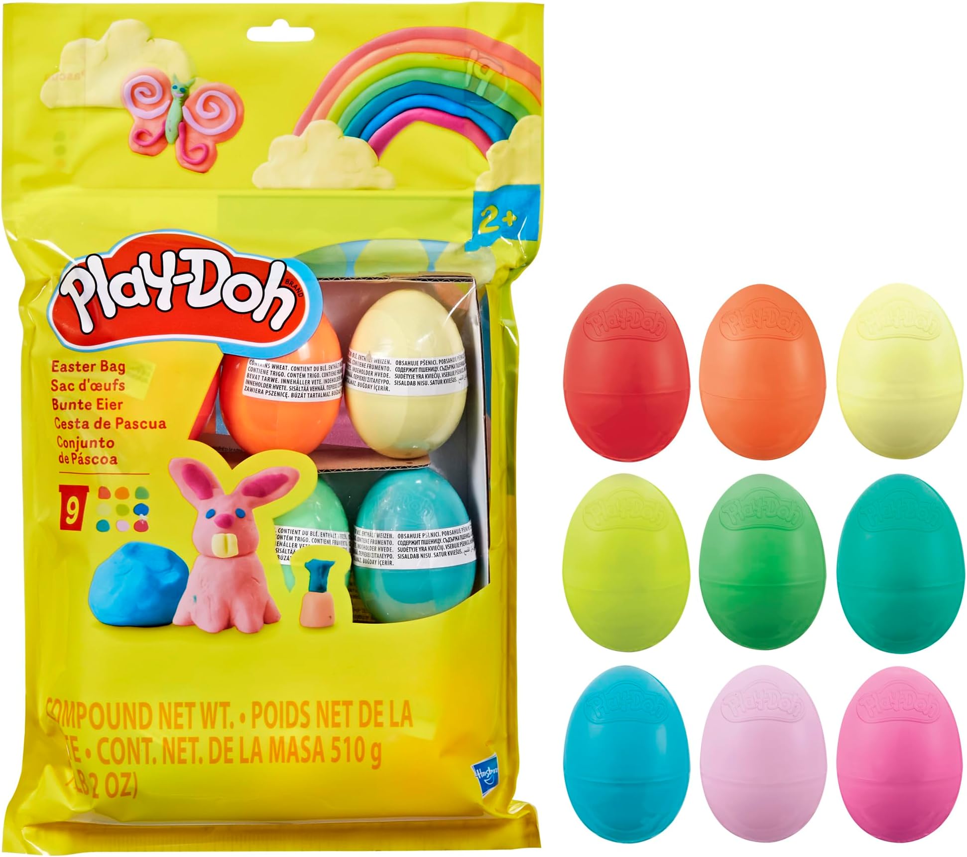 Play-Doh Easter Bag, 9 Eggs