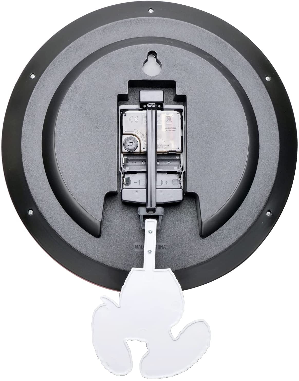 Amazon.co.jp: ティーズファクトリー 掛け時計 スヌーピー 振り子 足