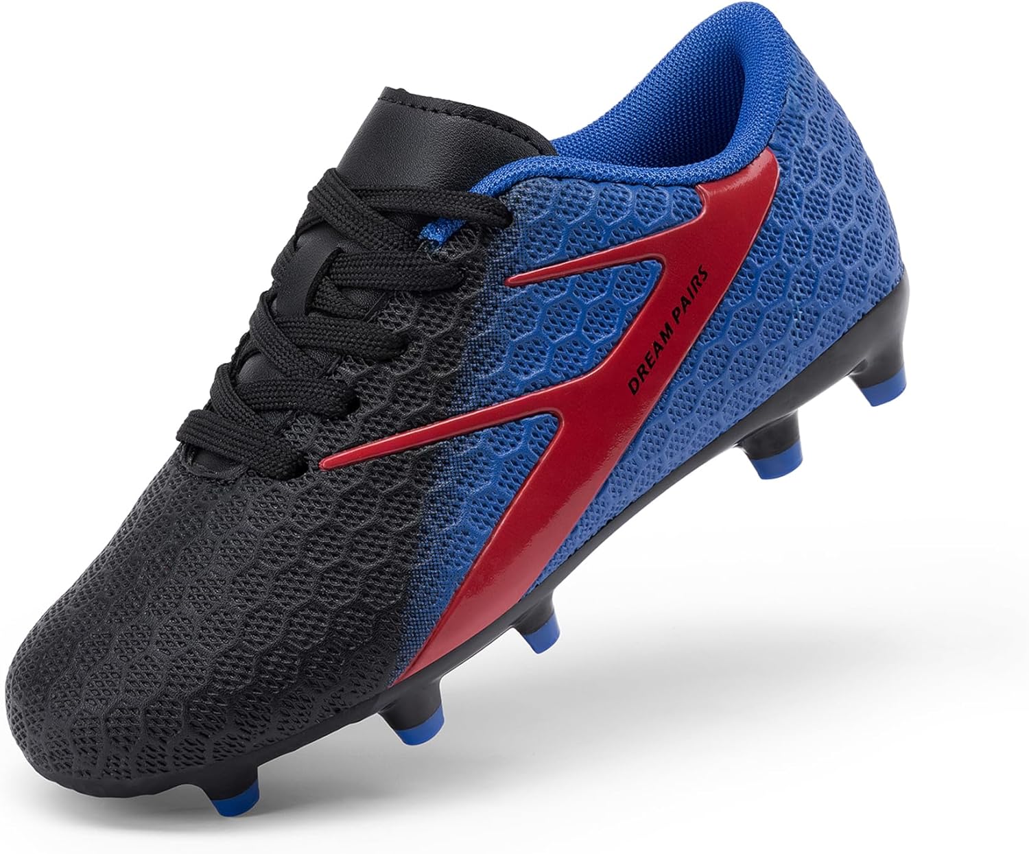 DREAM PAIRS Girls Boys Soccer Cleats Kids Firm Groud Football Toddler Youth Athletic Outdoor Training Shoes for Little/Big Kid