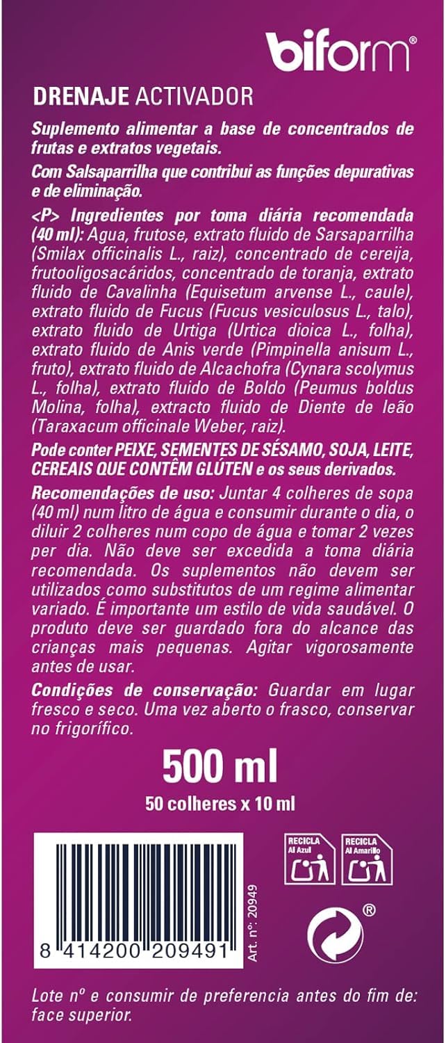 BIFORM DRENAJE ACTIVADOR 500 M