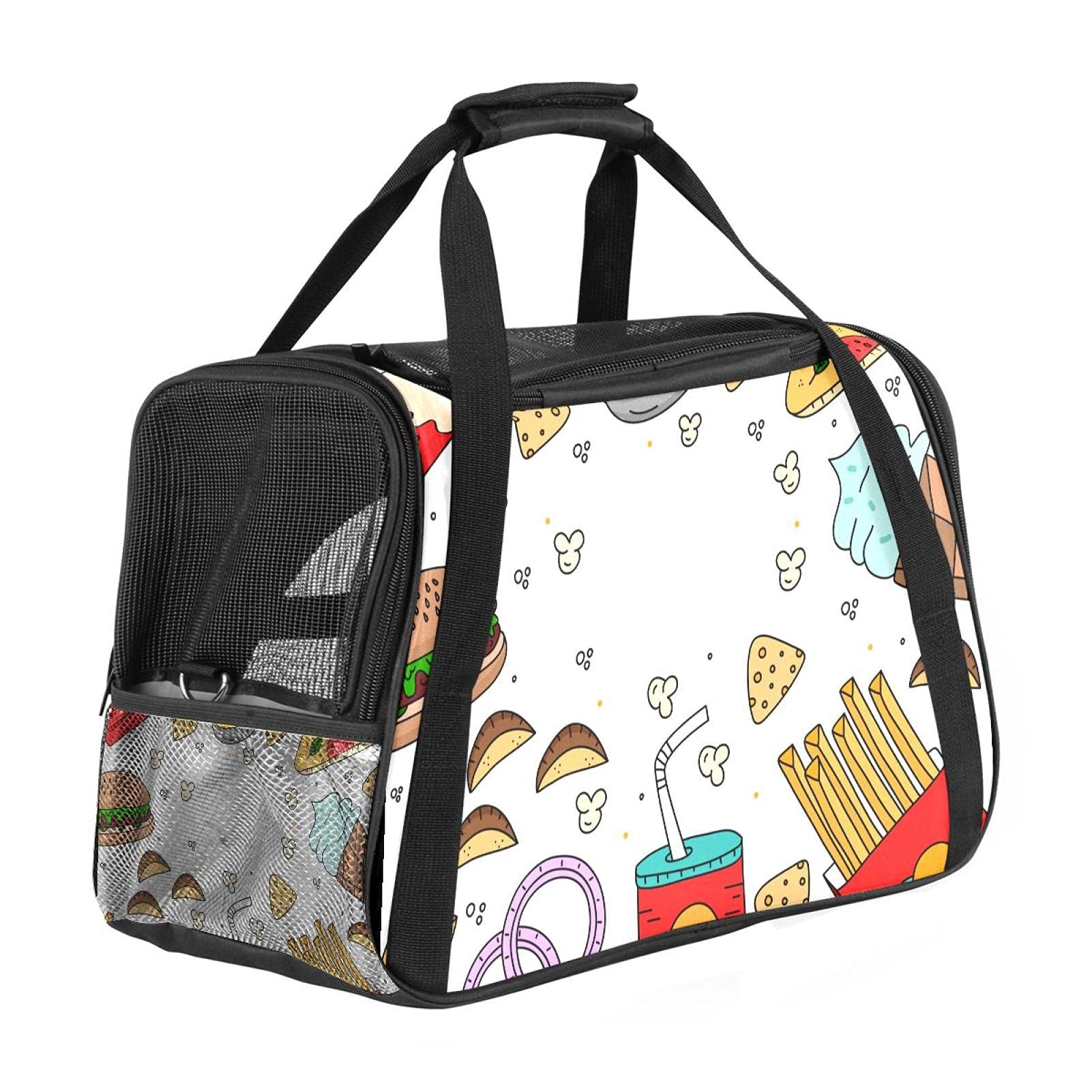 Sac de transport animal pliable et respirant pour chien et chat
