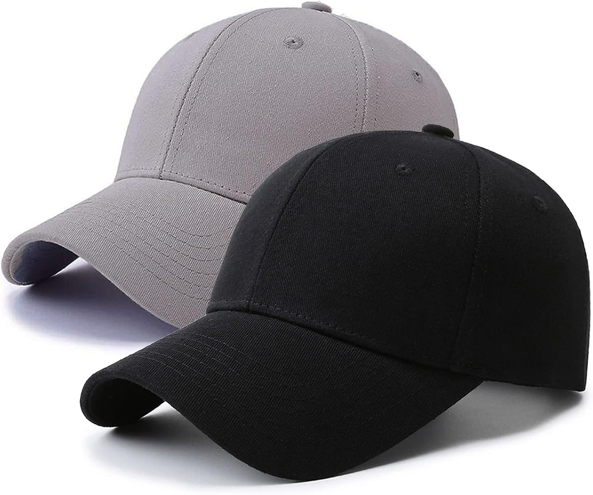 2 Packs Baseball Cap Golf Dad Hat for Men and Women