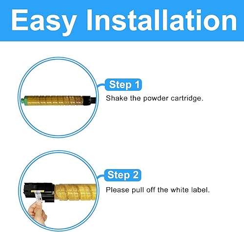 Miniatura 3 de LCL Cartucho de tóner de repuesto compatible para Ricoh 821117 821120 821119 821118 821181 821184 821183 821182 SP C830DN C830DNA SP C831D SP C830