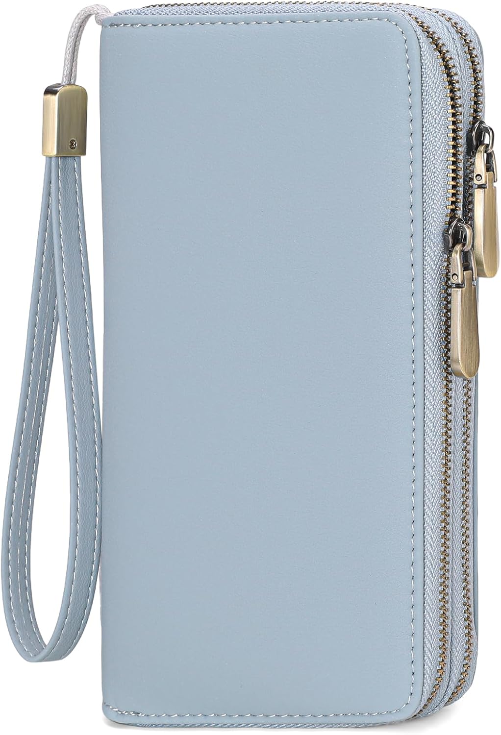 GAEKEAO Wallet for Women Clutch Leather RFID Blocking Wristlet Purse Zip Around Wallets Large Capacity Credit Card Holder - Image 9