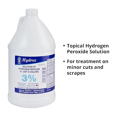 Hydrogen Peroxide 3% (1 gallon)