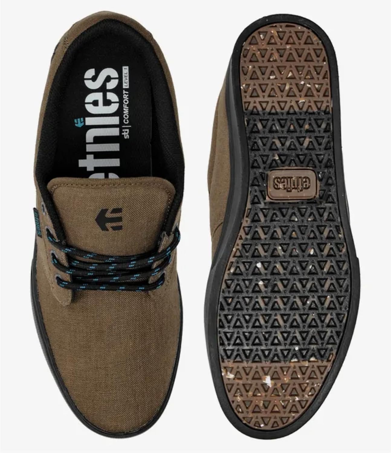 Etnies Jameson 2 Eco Sustainable Skate Style, Reinforced Cupsole, Cushioned Feel, Everyday Sneakers, Vegan