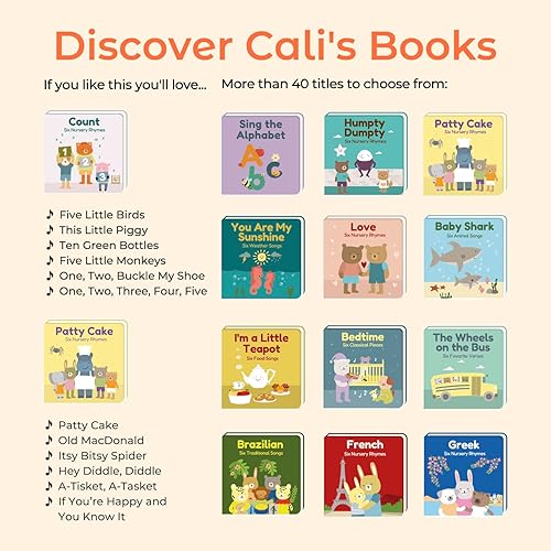 Miniatura 6 de Cali's Books Libro de colores para niños pequeños de 1 a 3 años  Libros musicales para niños, libro interactivo de sonido para bebés, juguetes