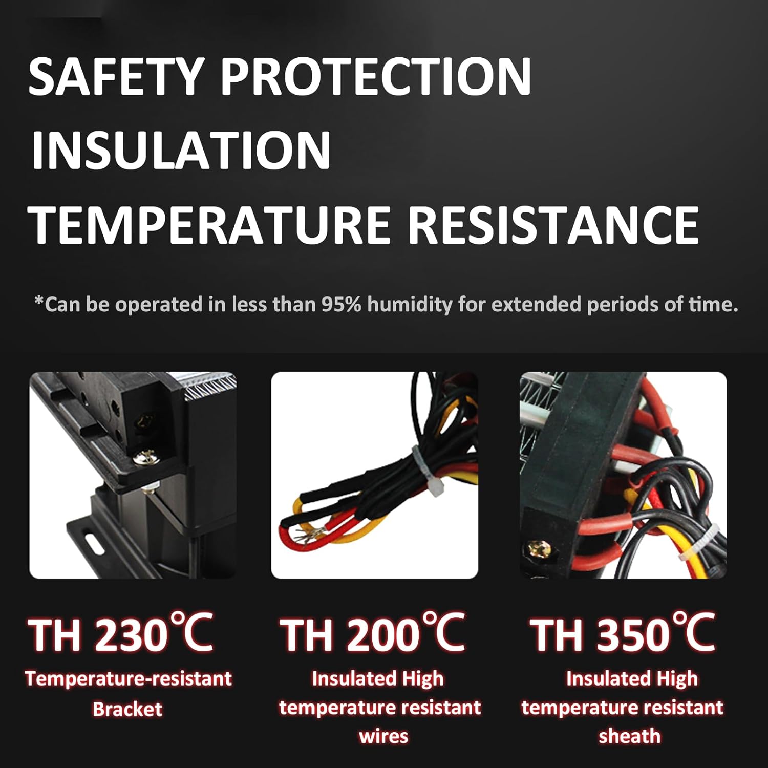 PTC Fan Heater 110V 1500W Electric Ceramic Energy Saving Constant Temperature Thermistor Insulation PTC Car Air Heating Tools, PTCYIDU