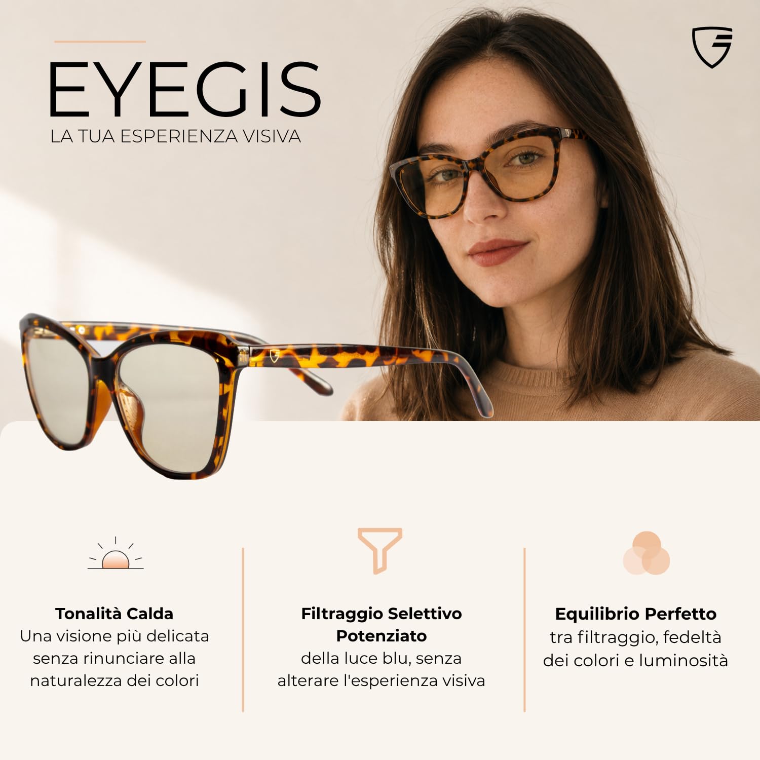 Louvre - damskie okulary przeciw niebieskiemu światłu | Okulary w stylu retro dla kobiet z ekranem komputera | Szylkrecja - Okulary Serenity