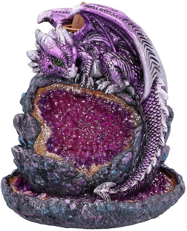 China-inspired Ceramic Dragon Backflow Incense Burner - View #2