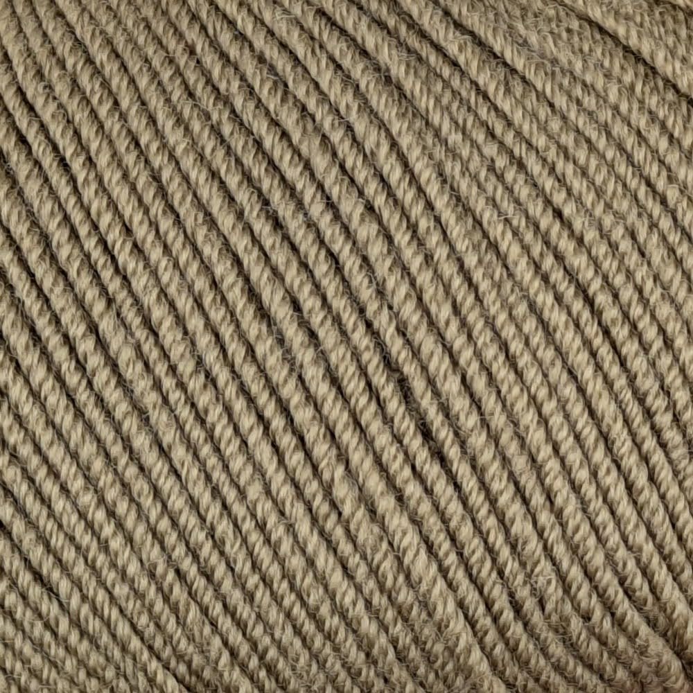 Premium 100% Mulesing-Free, Superwash Merino Wool, Sport-Weight Knitting and Crochet Yarn, 5 x 50g Balls - Bambino Merino 314 Joey Brown