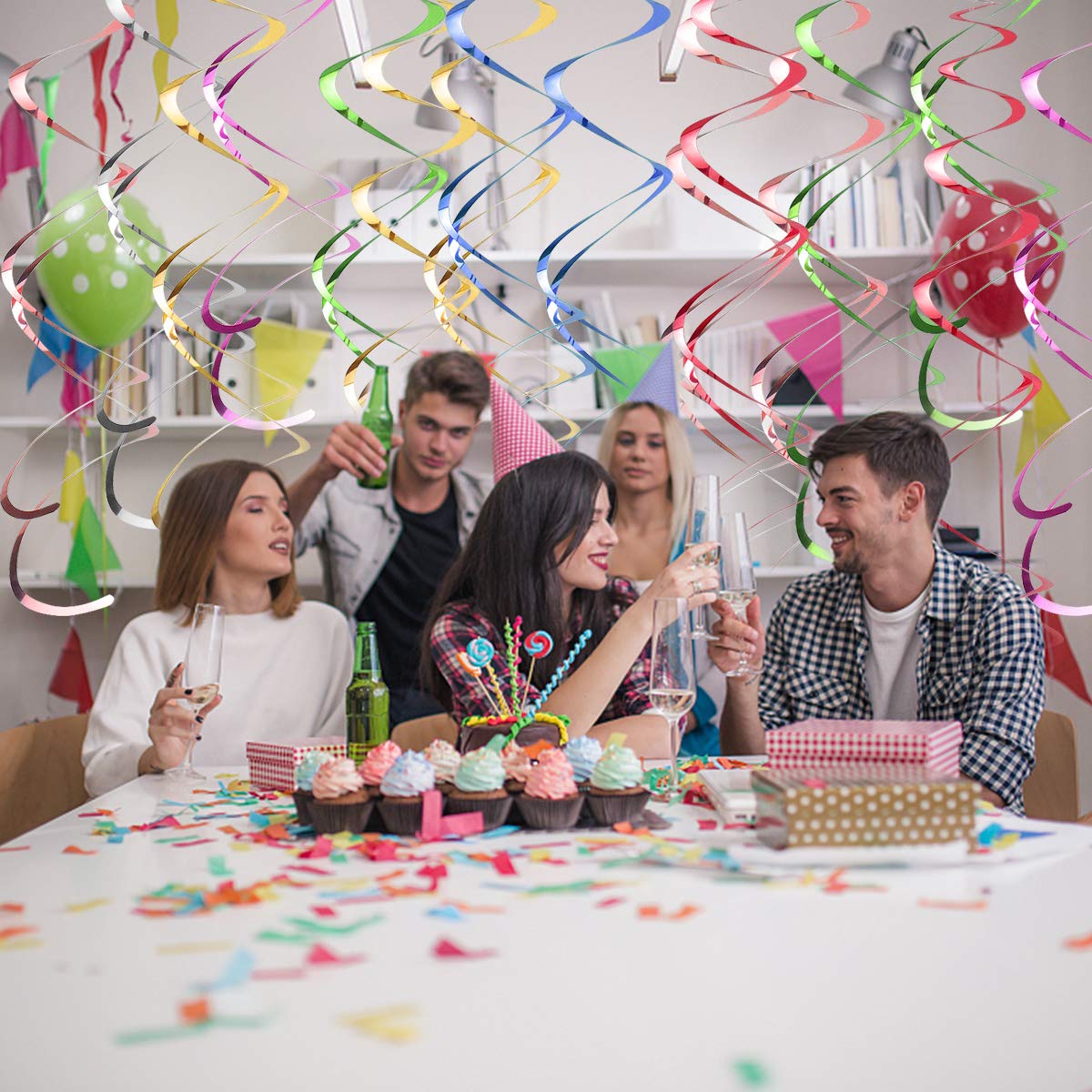 Décoration De Noël Spirales à Suspendre (lot De 3) | Décorations De