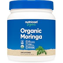 Nutricost Organic Moringa Powder 1LB 16oz - Gluten Free, Non-GMO, Vegetarian Friendly