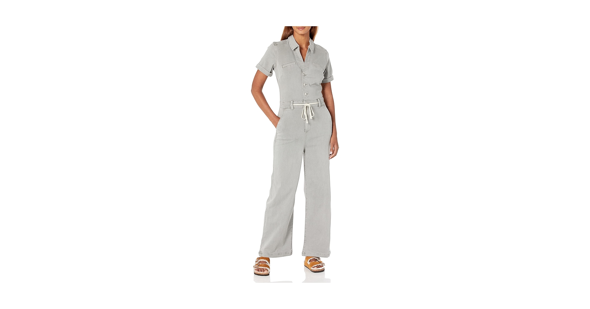 ENFOLD☆ 2023AW WIDE-OVERALLS ☆グレー ENFOLD☆ 2023AW WIDE-OVERALLS ☆グレー