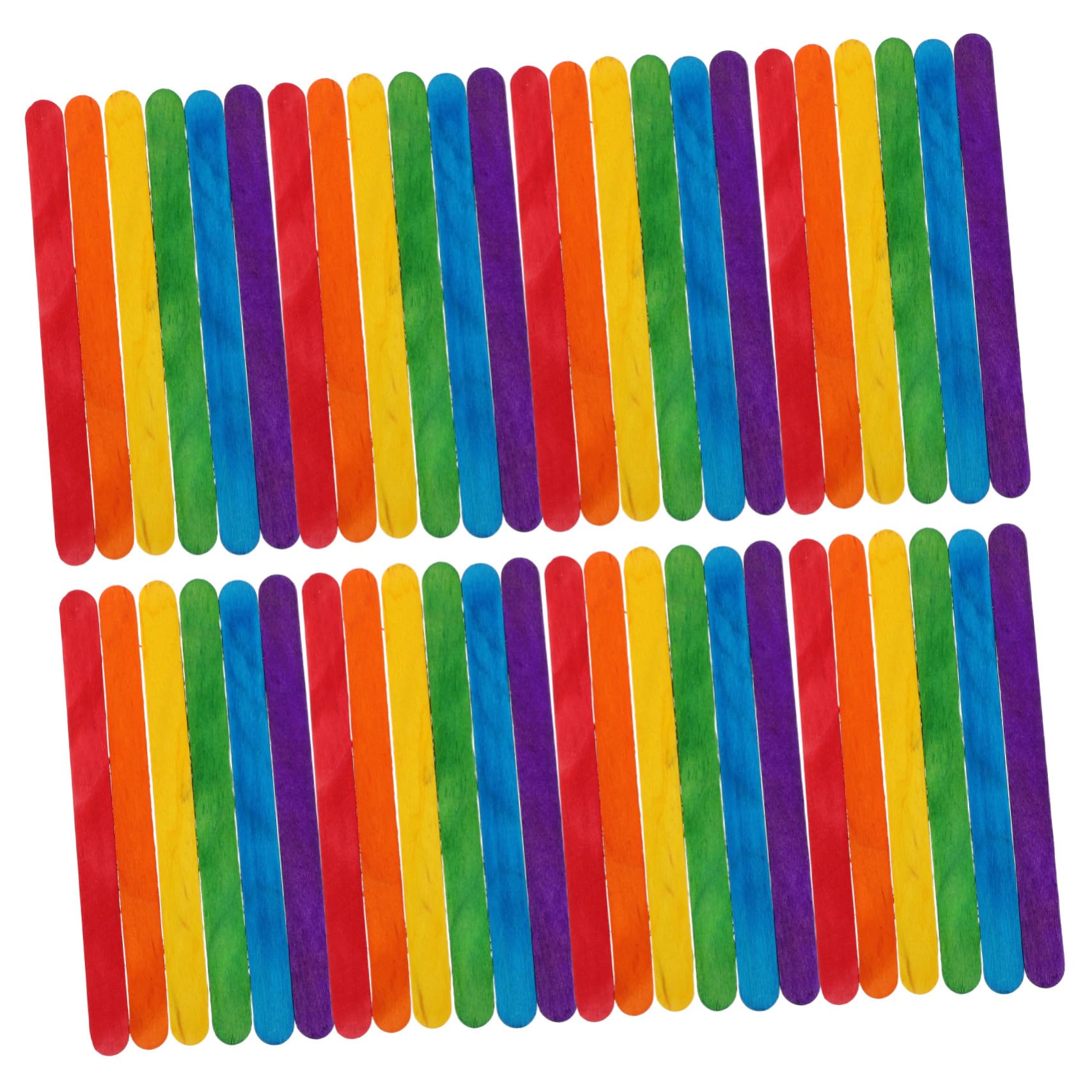 Homoyoyo 500 Palitos de Madera para Manualidades, Palitos de Helado Artesanales Seguros para Niños, Varillas para Actividades Creativas y Fiestas de Postres