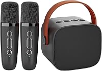 Vista 9 de Micrófono de karaoke inalámbrico IROO Mini para niños, los mejores regalos de Navidad y cumpleaños de 2025 para nietos, niñas y niños de 4, 5, 6, 7