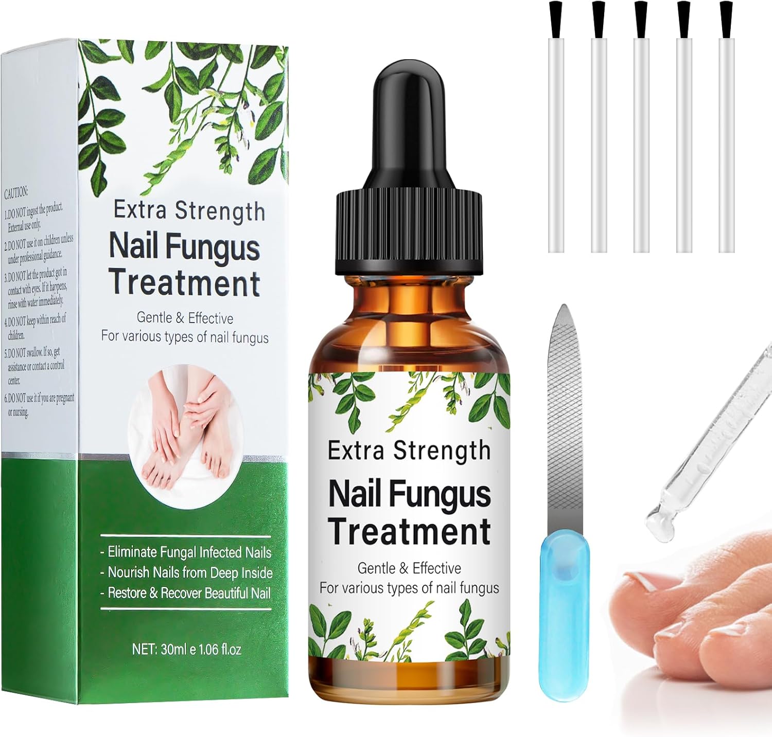 Fungal Nail Treatment, Toenail Fungus Treatment Extra Strong, Nail Repair Solution for Toenails