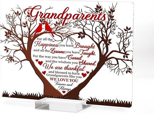 Placa acrílica con soporte de 20 razones por las que te amo, decoración de letrero acrílico de cassette para oficina en casa, regalo romántico para