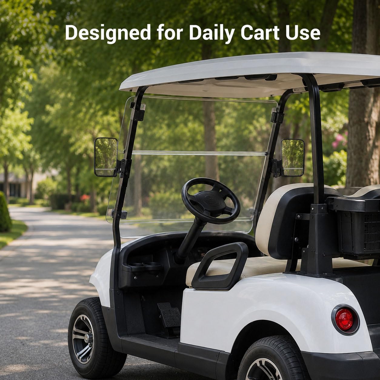 Rétroviseur Voiturette de Golf pour Garia Roadster 2+2 2014-2026+