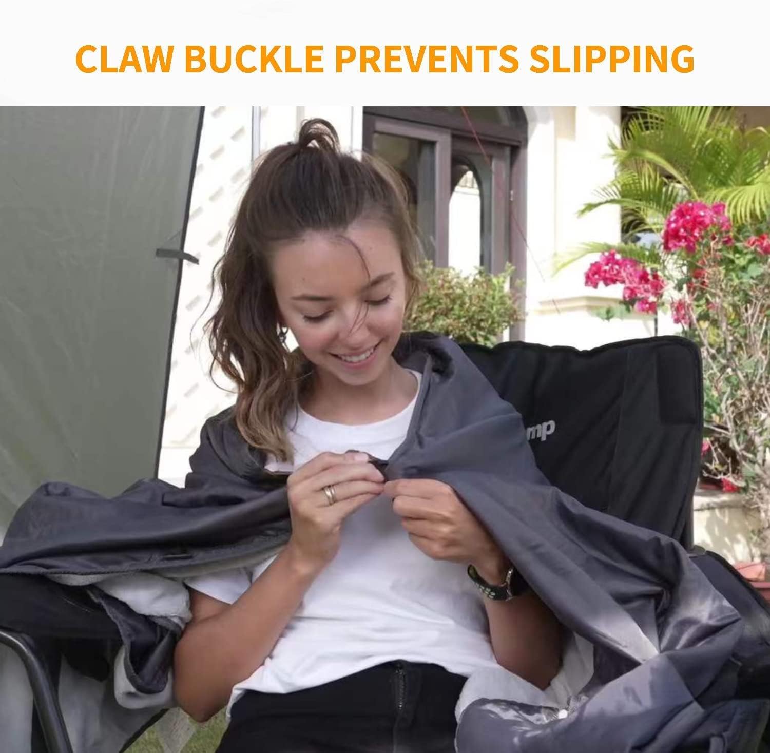 KingCamp Waterproof Outdoor Blanket for Cold Weather, Warm Lightweight Fleece Foldable Blankets, Machine Washable Windproof Throw for Stadium, Outdoors, Picnic, Camping, Beach, Festival, Dog : Electronics