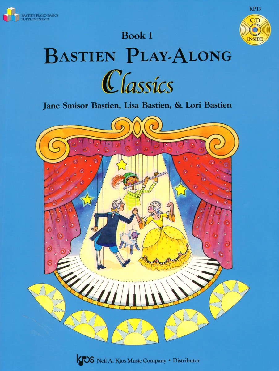 KP13 - Bastien Play-Along - Classics Book 1 - Book & CD (PIANO)
